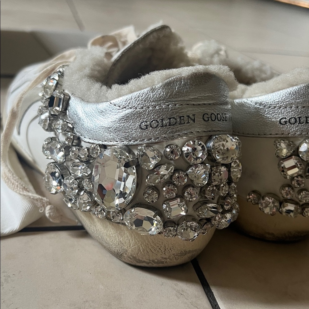 Golden Goose Super-Star embellished low-top sneakers - Picture 9 of 11
